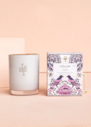 Lollia - Boxed Candle - Imagine