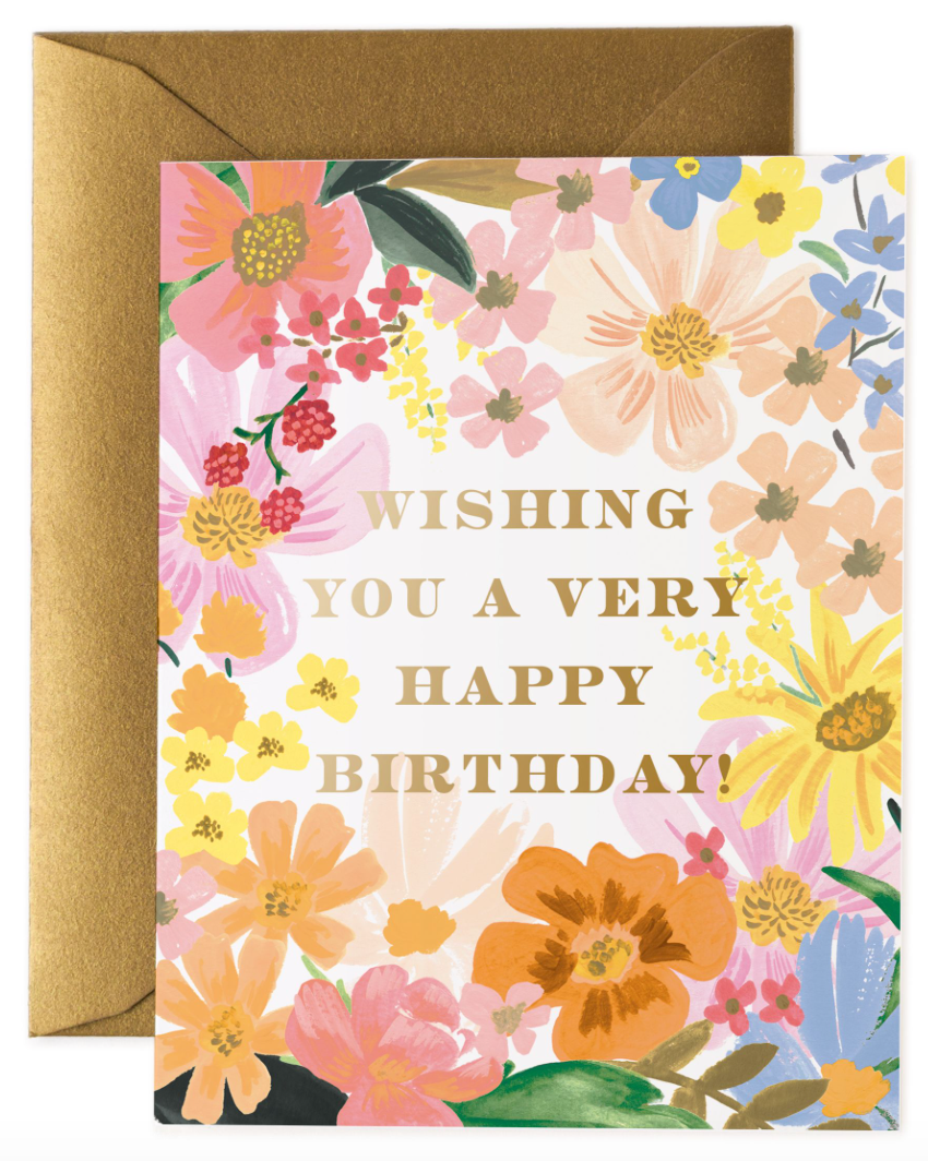 Rifle Paper Co. - Birthday Card - Marguerite