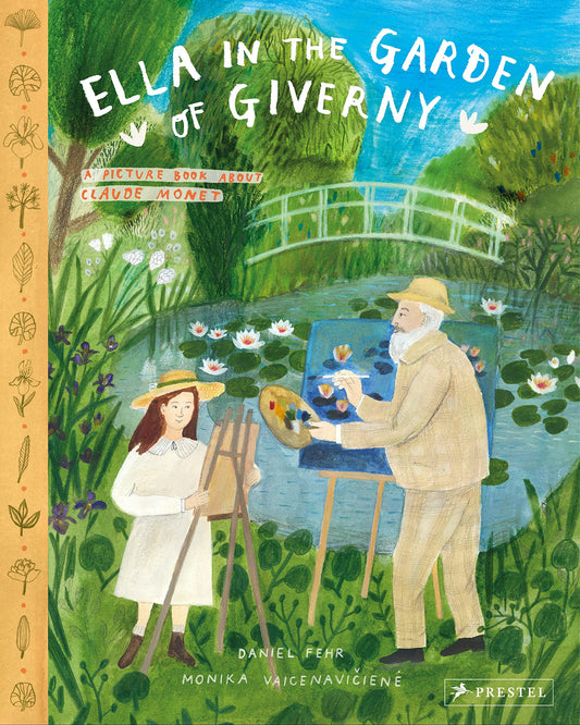 Ella In The Garden Of Giverny - Daniel Fehr