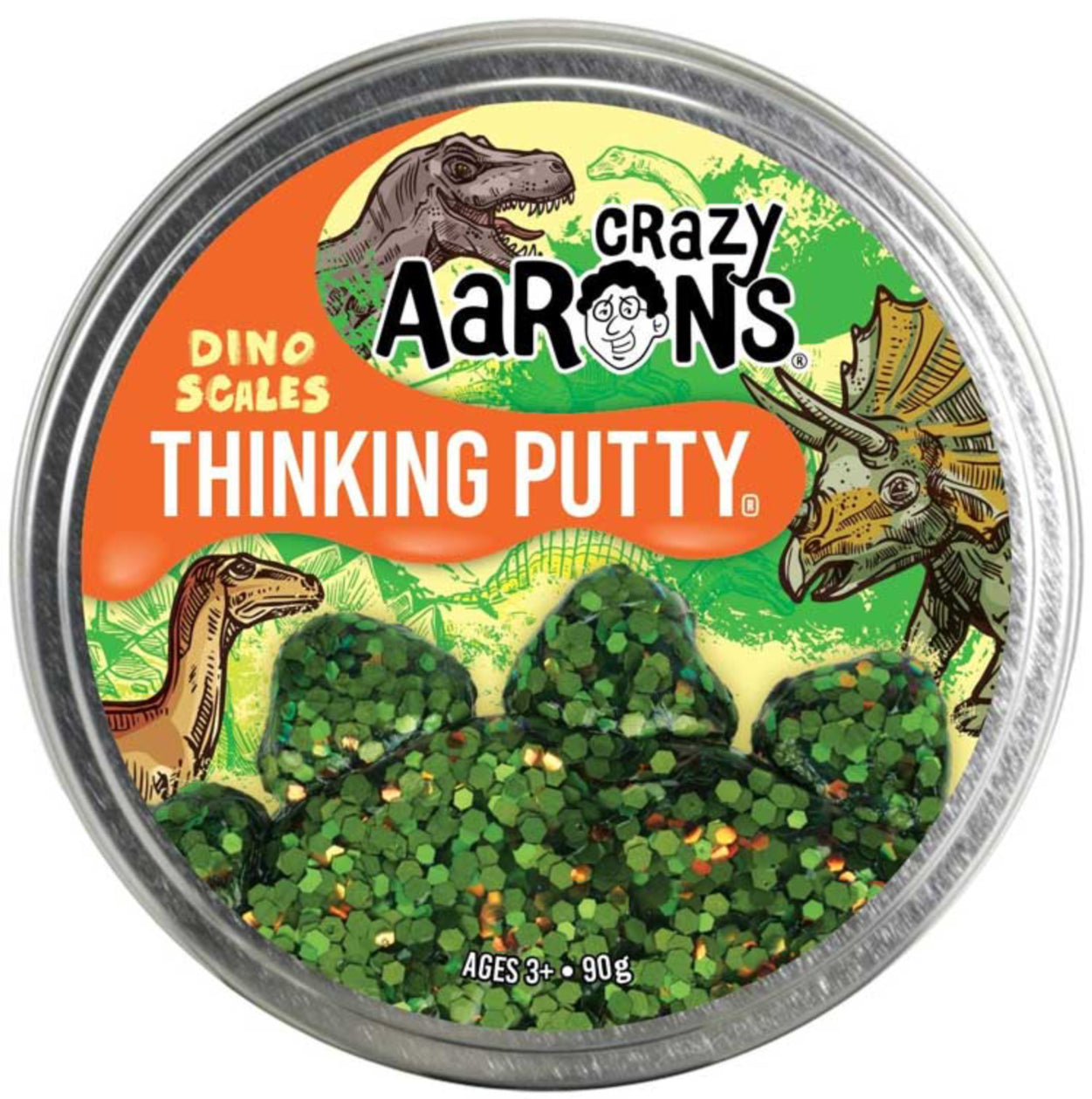 Crazy Aarons - Thinking Putty - Dino Scales