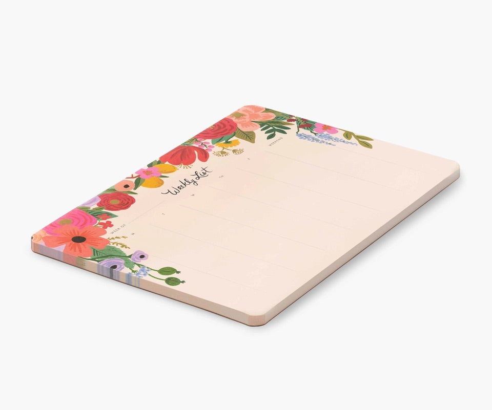 Rifle Paper Co - Garden Party Weekly Desk Pad