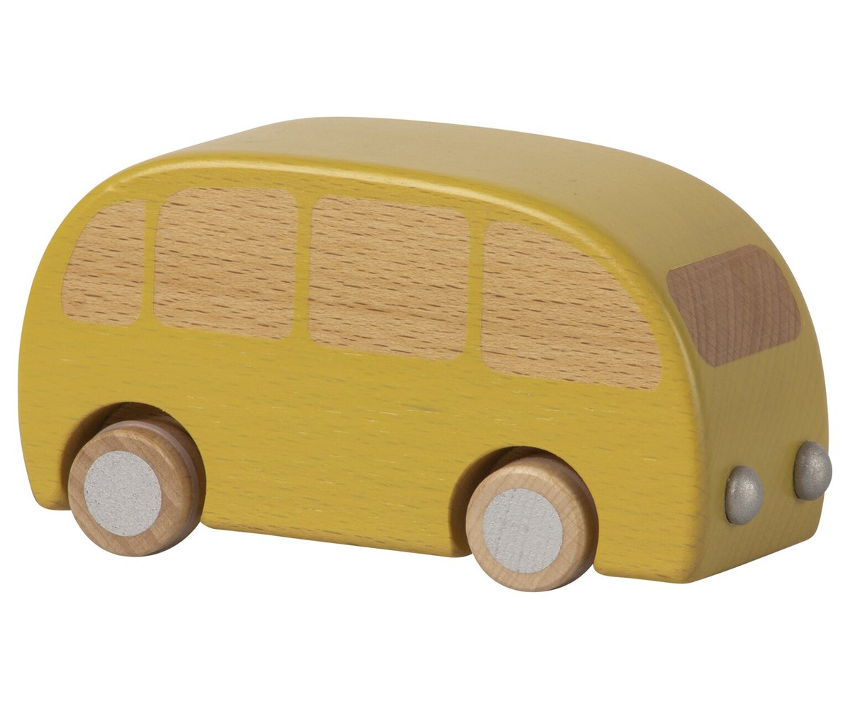 Maileg - Wooden Bus - Yellow