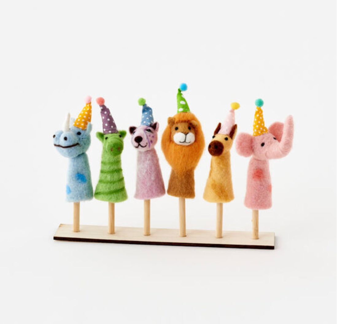 Party Animal Finger Puppets