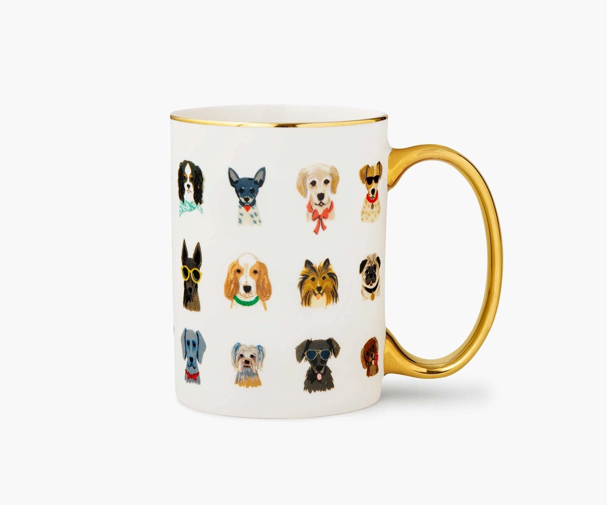 Rifle Paper Co. - Dogs Days Porcelain Mug