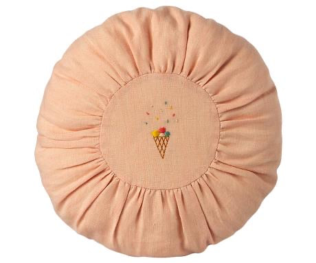 Maileg - Cushion, Round - Rose