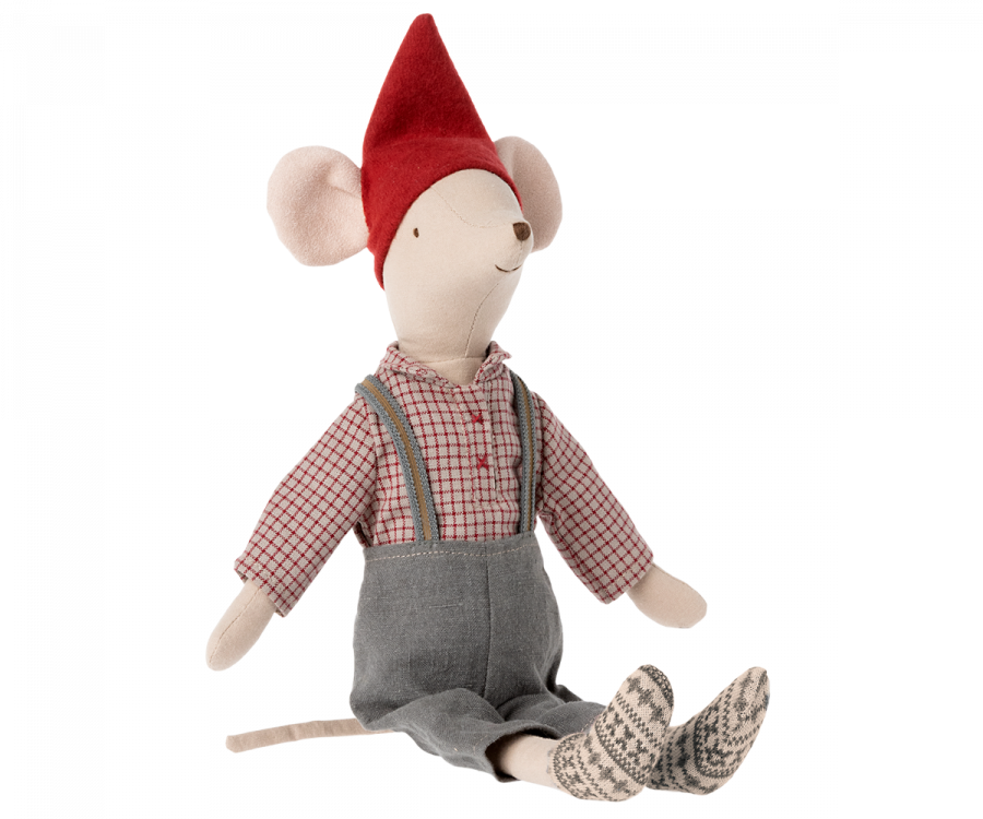 Maileg - Christmas Mouse, Boy - MEDIUM