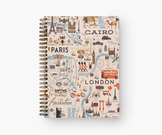 Rifle Paper Co. - Bon Voyage Spiral Notebook