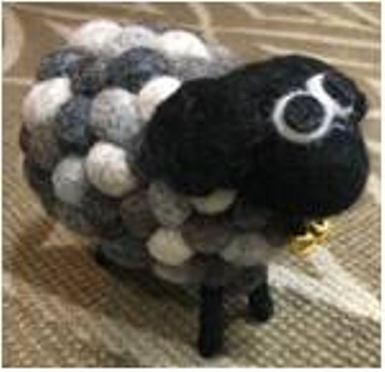 The Winding Road - Felt Sheep - Grey – SANNA baby and child