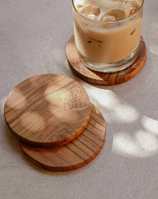 Teak Wooden Coasters