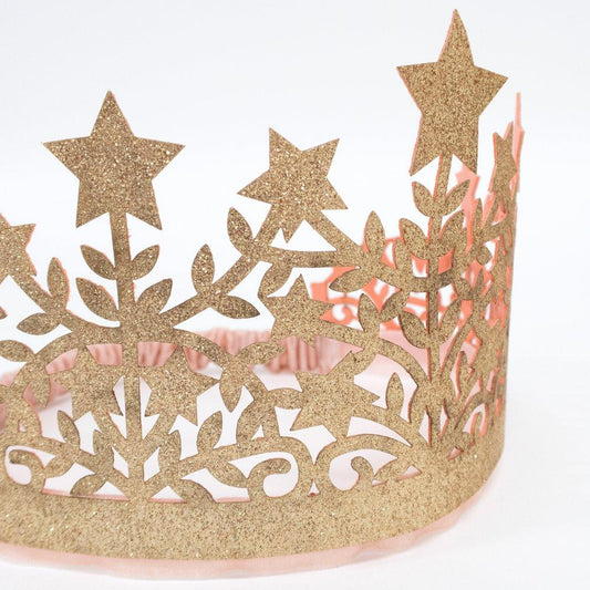 Meri Meri - Glitter Fabric Star Crown