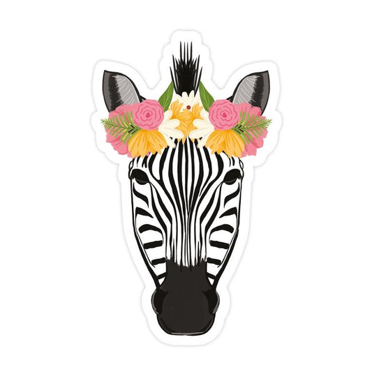 Bloomwolf Studio - Pretty Zebra Sticker