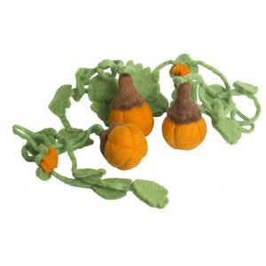 Papoose Toys - Mini Felt Pumpkins - 3pc set