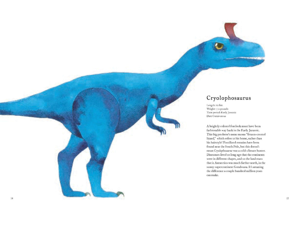 The Colorful World Of Dinosaurs - Matt Sewell
