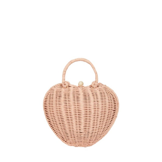 Olli Ella - Rattan Luvya Bag - Rose