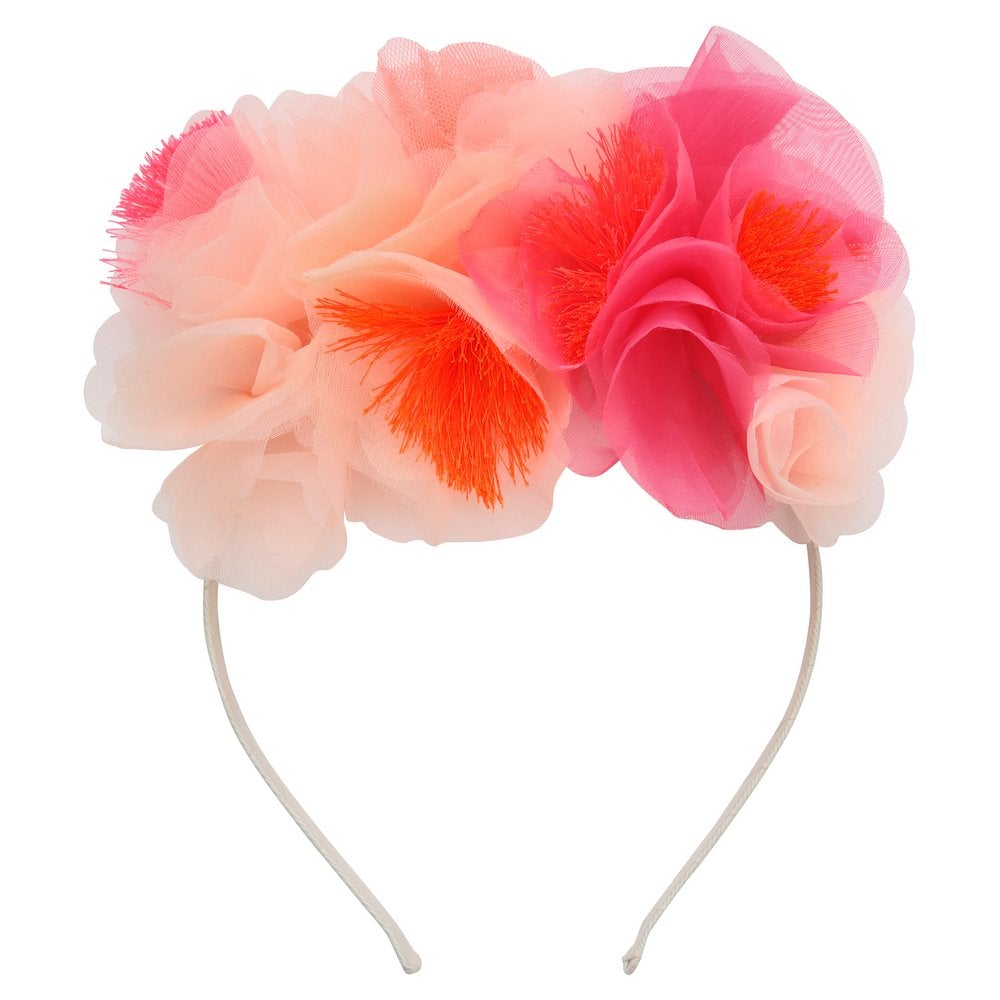 Meri Meri - Pink Floral Headband