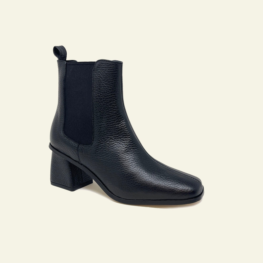 Hanks - Chelsea Leather Boot - Black