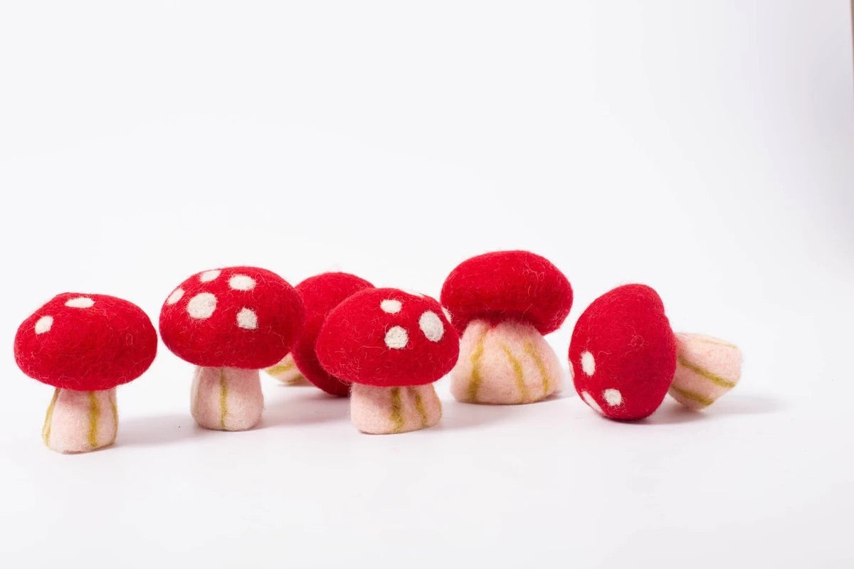 Papoose Toys - Fairy World - Small Mushroom