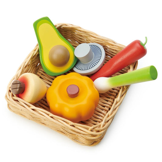 Tender Leaf Toys - Market Baskets - Veggie Basket