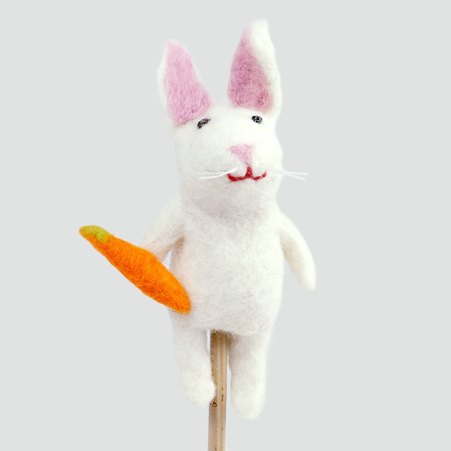 The Winding Road - Felt Bunny Finger Puppet