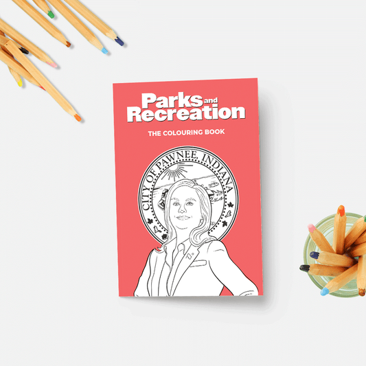 NEW Coloring Book - Parks and Rec