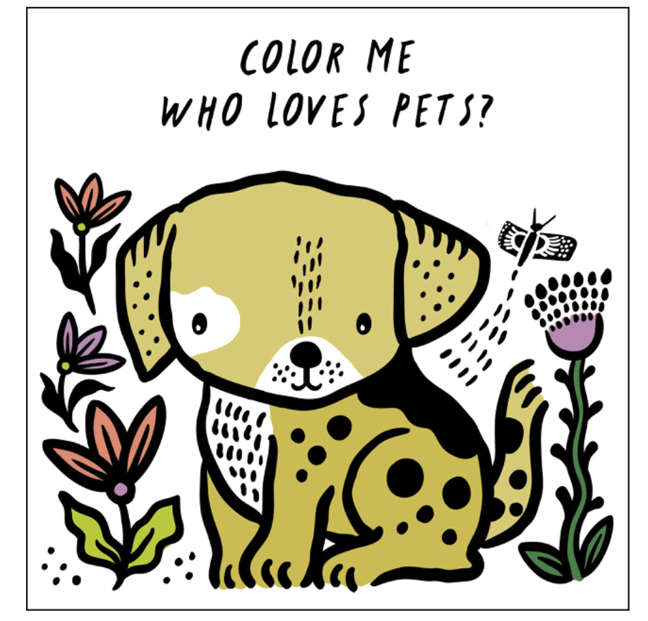 Bath Book - Who Loves Pets?