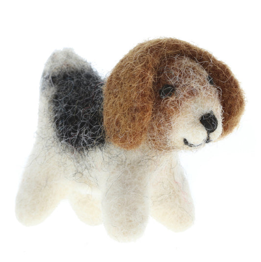 Papoose - Felt Animal - Mini Dog