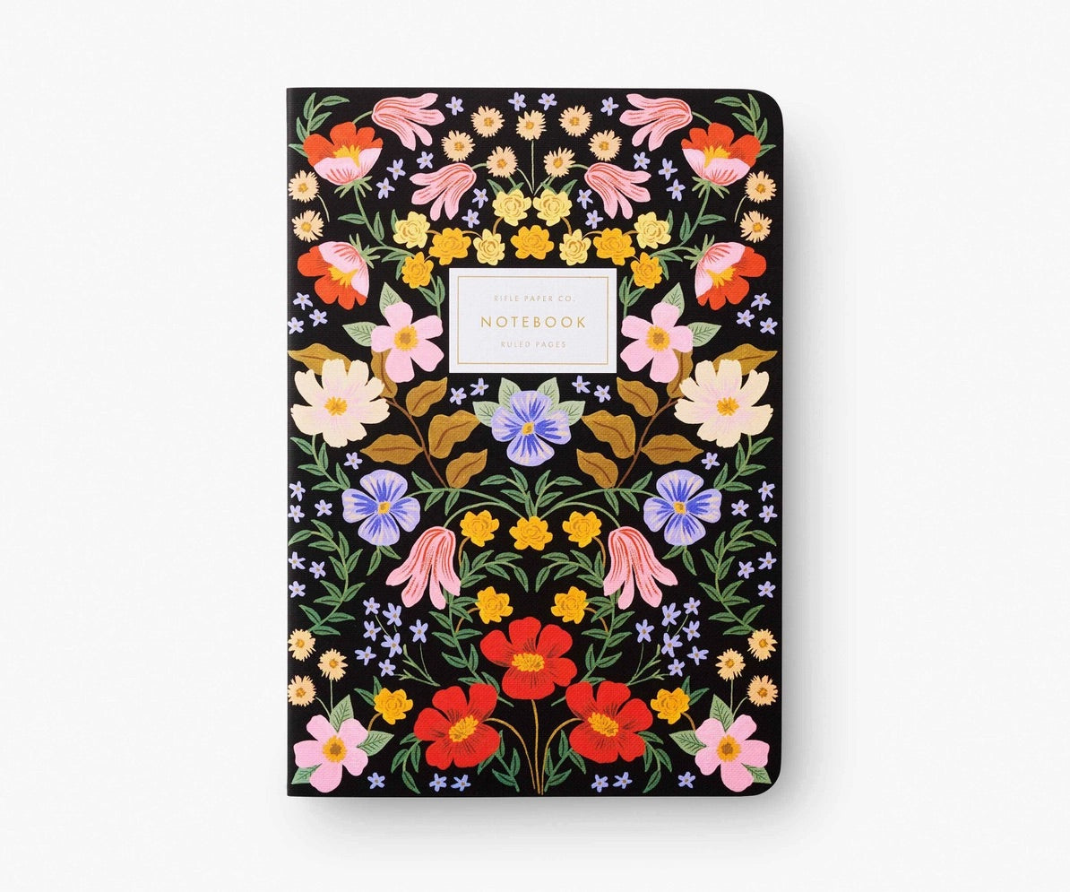 Rifle Paper Co. Assorted Set of 3 - Bramble Notebooks