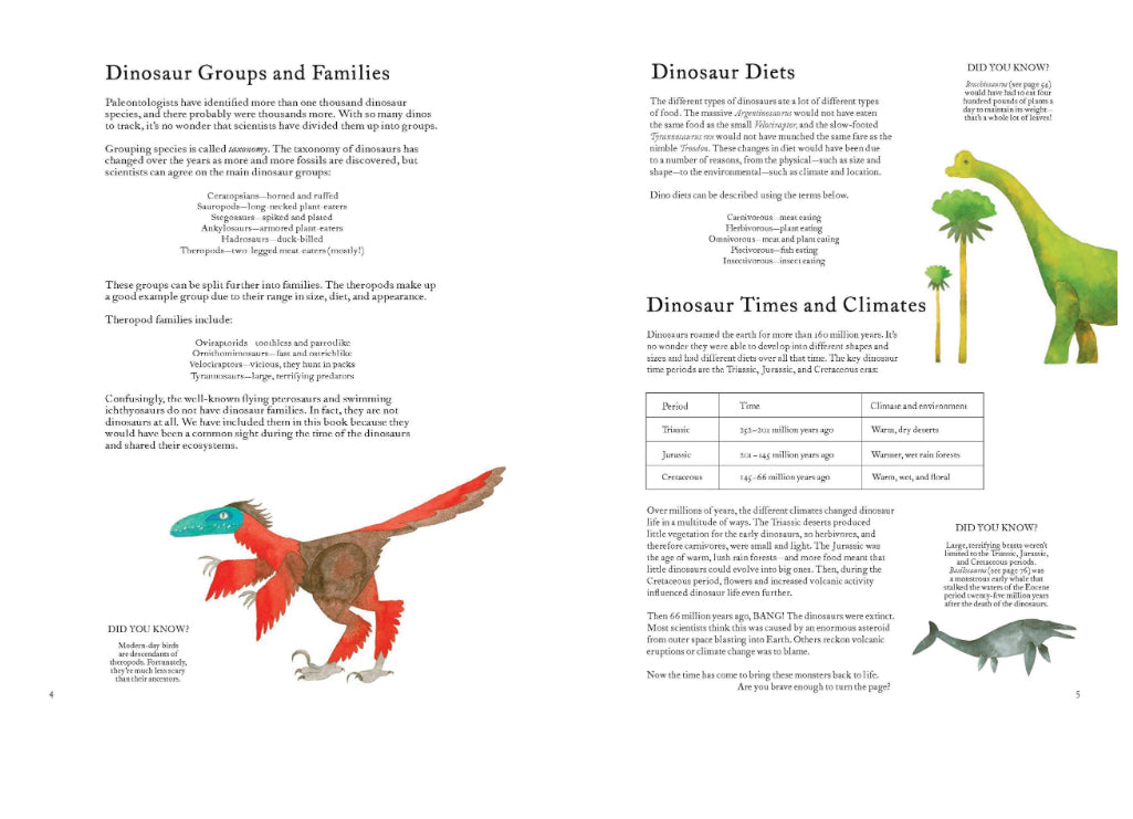 The Colorful World Of Dinosaurs - Matt Sewell
