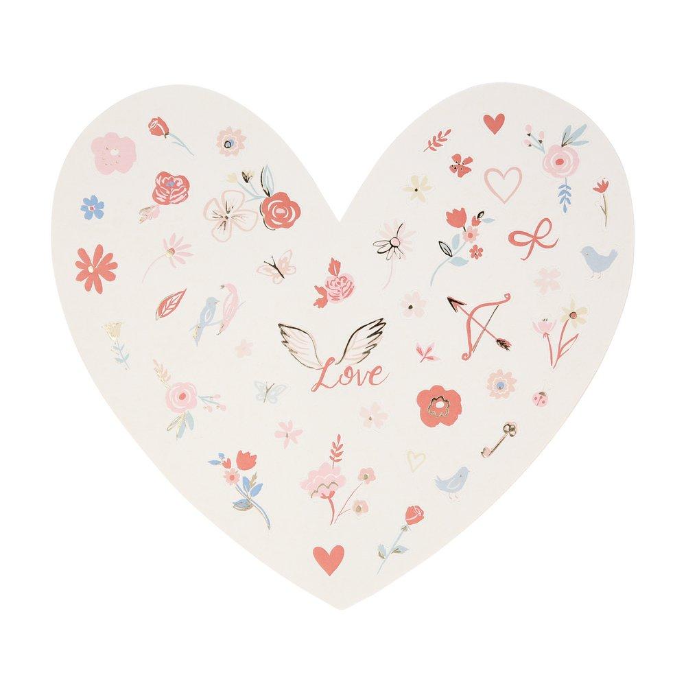 Meri Meri - Valentines Mini Sticker Sheets