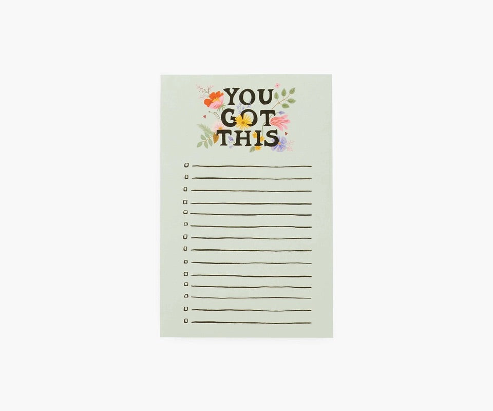 Rifle Paper Co. - Notepad - You Got This