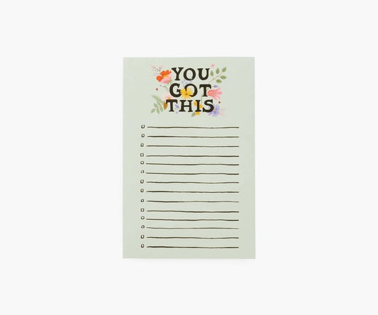 Rifle Paper Co. - Notepad - You Got This