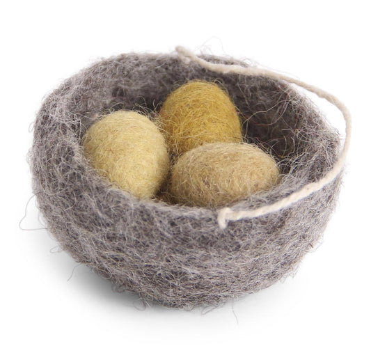 Én Gry & Sif - Nest With Eggs - Yellow
