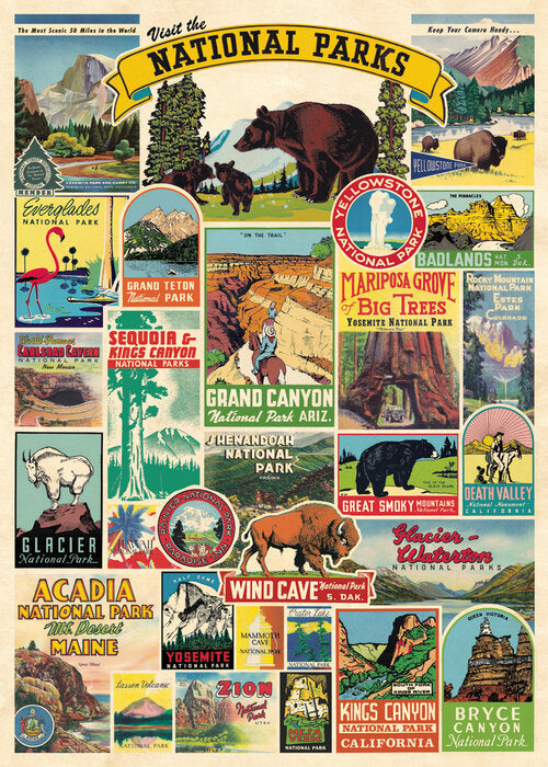 Cavallini - Vintage Poster - National Parks
