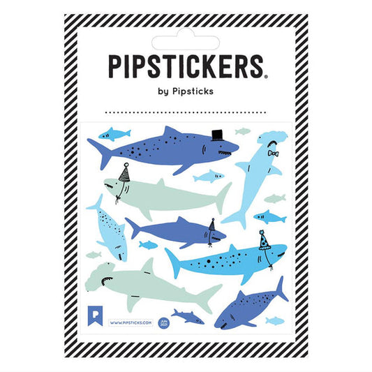 Pipstickers - Fuzzy Sharks