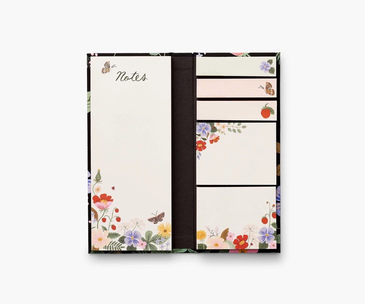 Rifle Paper Co. - Sticky Note Folio - Strawberry Fields