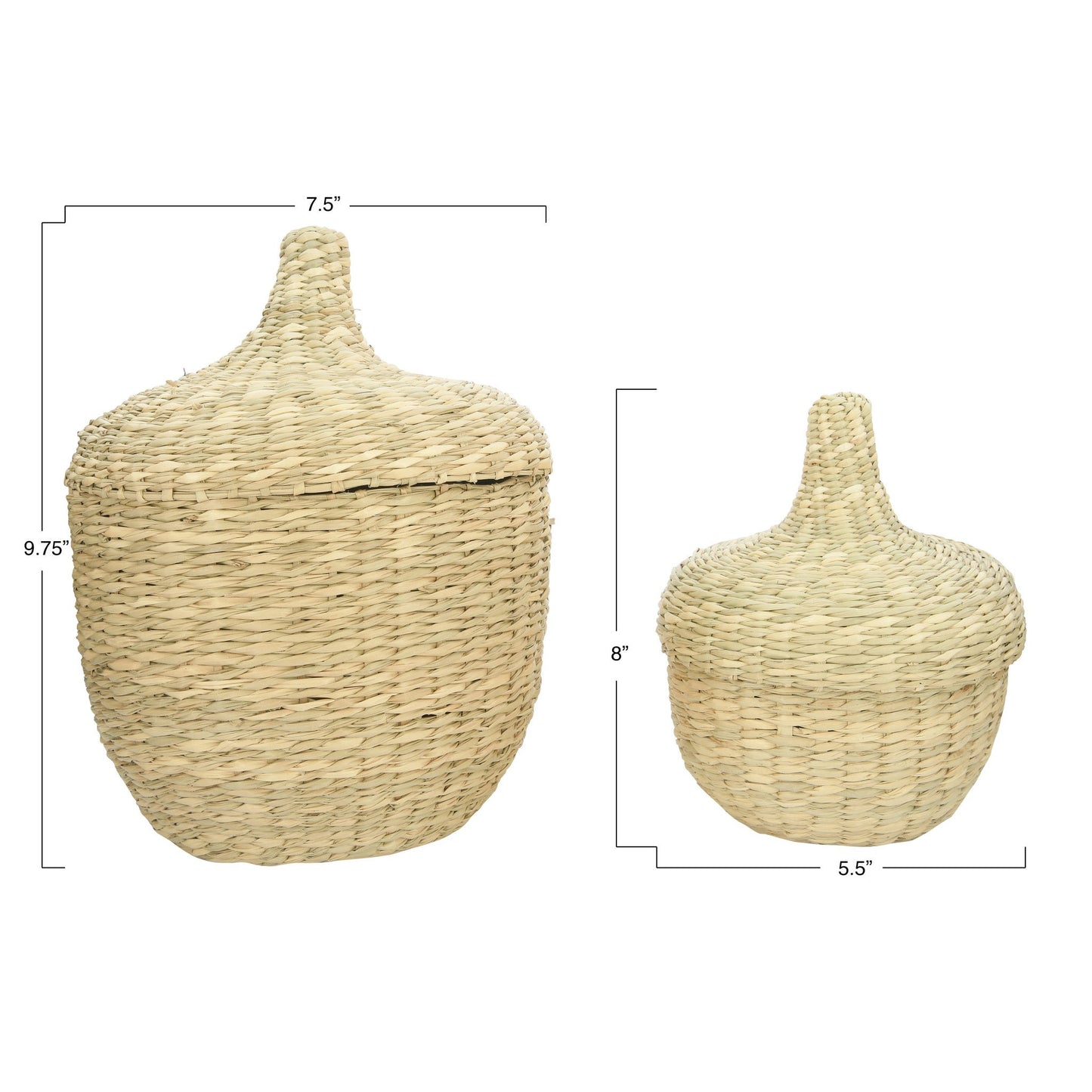Handwoven Seagrass Baskets