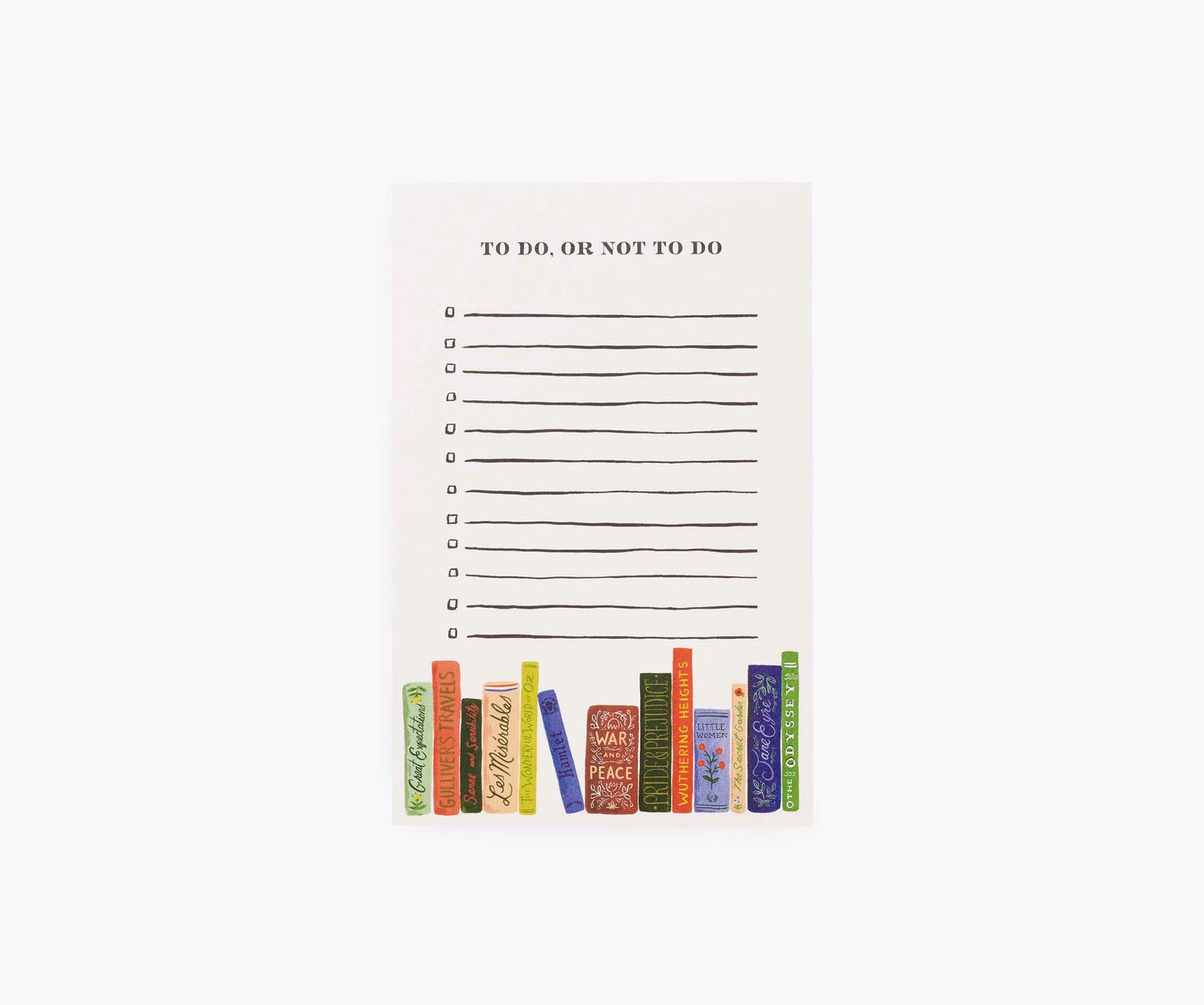 Rifle Paper Co. - Notepad - To Do, Not To Do