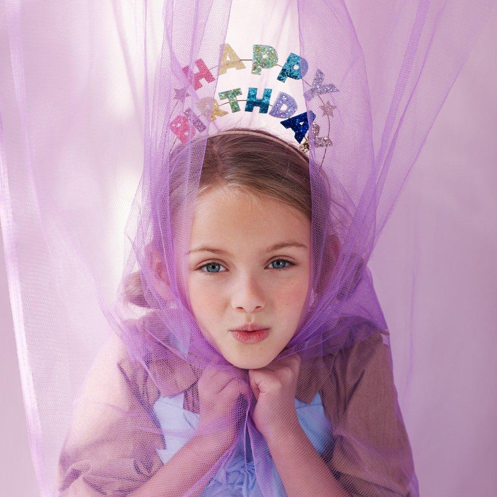 Meri Meri - Happy Birthday Glitter Headband