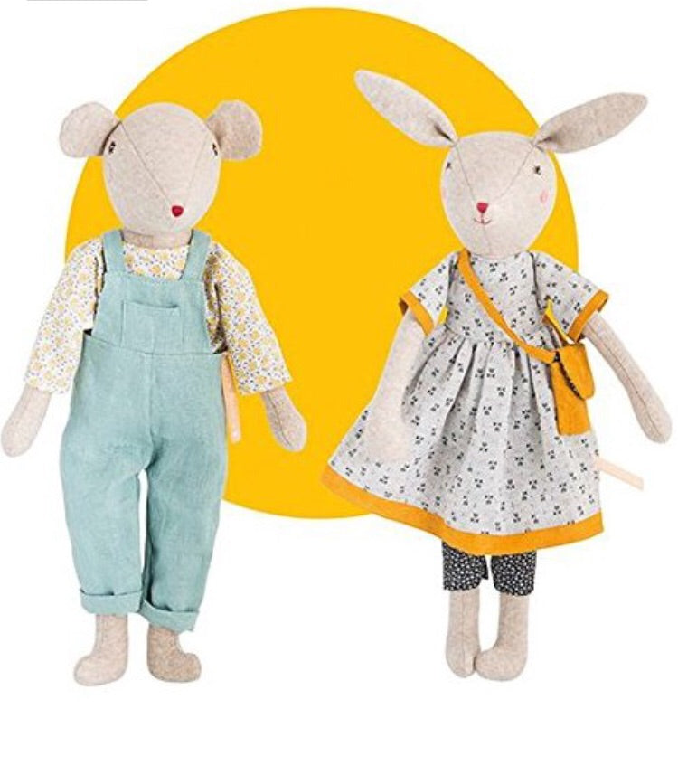 Moulin Roty - Papa Chicore Mouse Doll