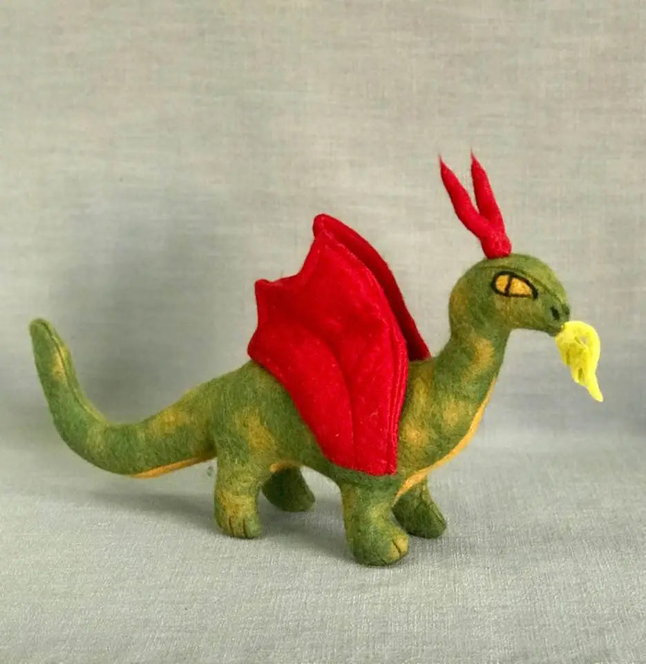 The Winding Road - Felt Dragon