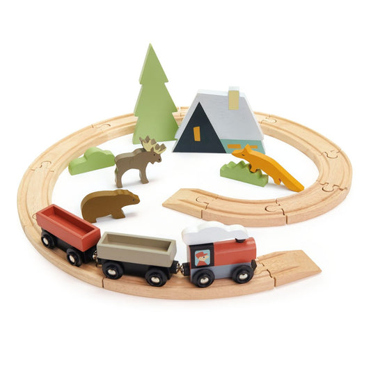 Tender Leaf Toys - Tree Tops Train Set