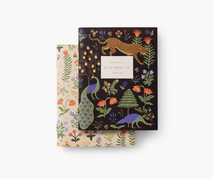 Rifle Paper Co. - Set of 2 - Pocket Notebooks - Menagerie