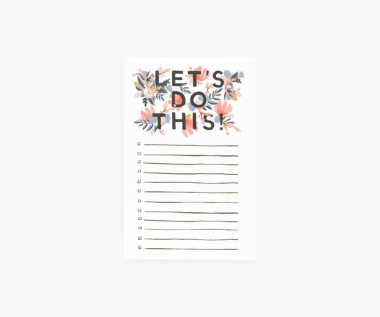 Rifle Paper Co. - Let’s Do This Notepad