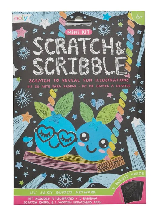 OOLY - Mini Scratch + Scribble - Lil' Juicy