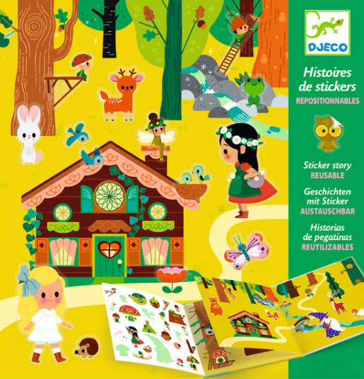 DJECO - Sticker Stories - Magical Forest