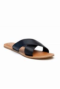 Matisse - Strappy Slide Sandal - Pebble Black