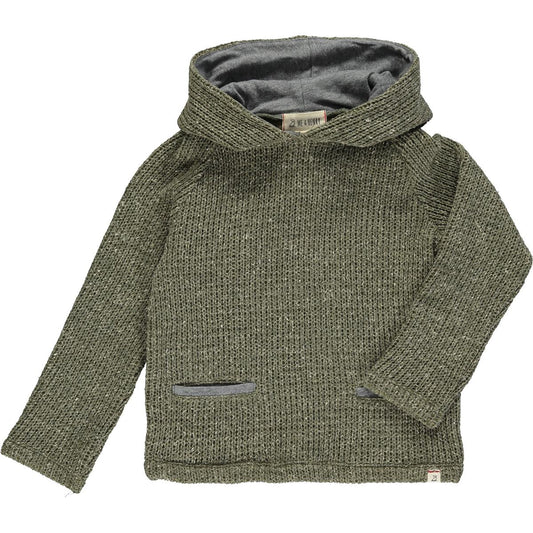 Me & Henry - Lamar Knit Hooded Top - Green
