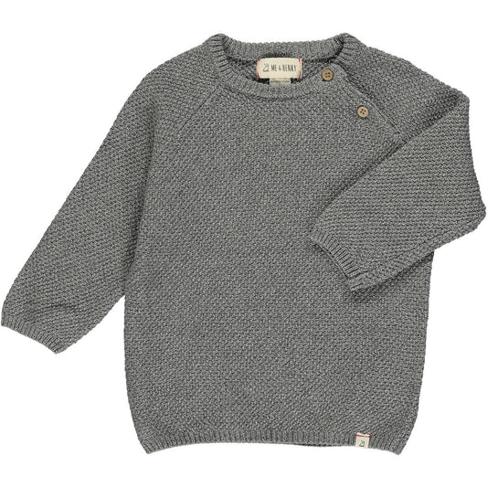 Me & Henry - Roan Sweater - Heathered Grey
