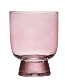 Drinking Glass - Pink