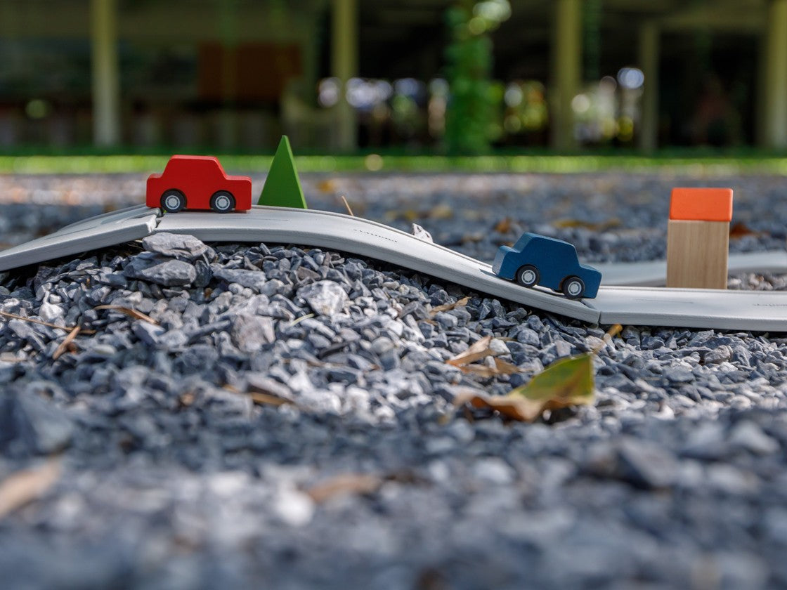 Plan Toys - Road & Rail Rubber